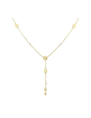 AQUA DULCE | LINE NECKLACE | GOLDEN