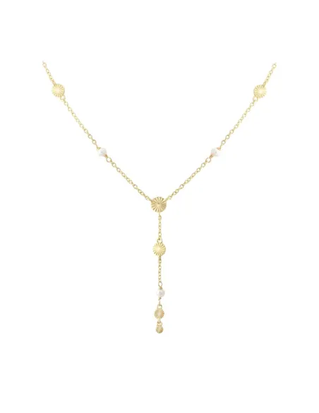 AQUA DULCE | LINE NECKLACE | GOLDEN