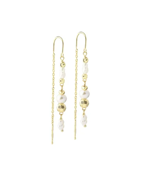AQUA DULCE | LINE PEARL THREAD | GOLDEN