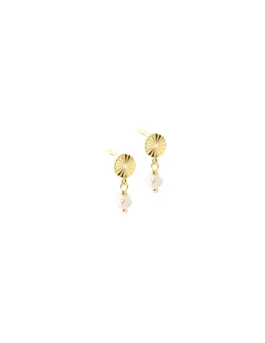 AQUA DULCE | LINE PEARL EARSTUD | GOLDEN