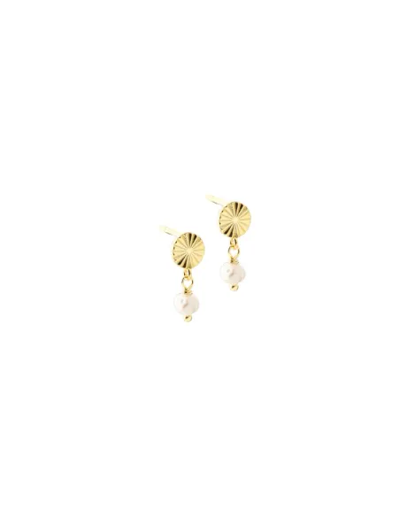 AQUA DULCE | LINE PEARL EARSTUD | GOLDEN