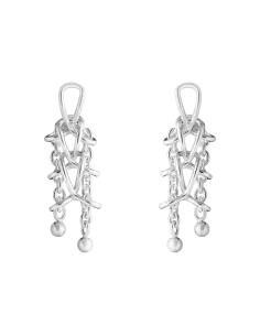 GEORG JENSEN | WEFT dobbelte øreringe