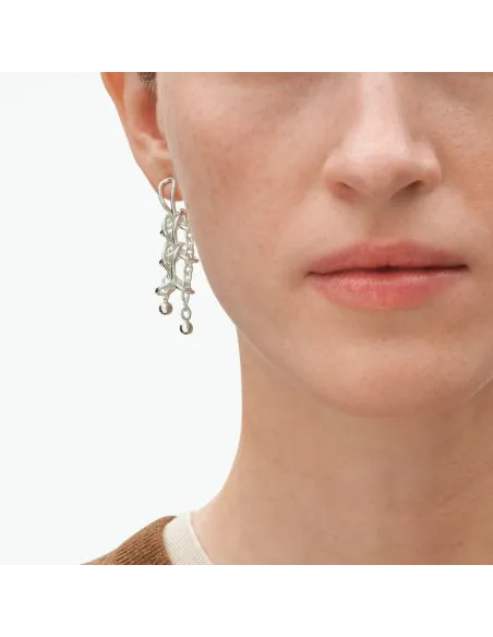 GEORG JENSEN | WEFT dobbelte øreringe