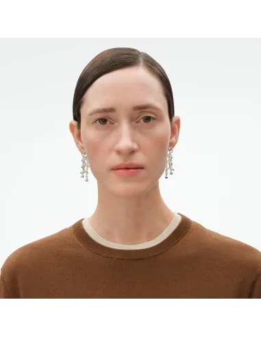 GEORG JENSEN | WEFT dobbelte øreringe
