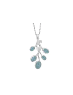 Rabinovich | Sølv collier - Azure