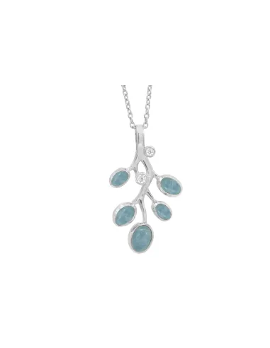 Rabinovich | Sølv collier - Azure