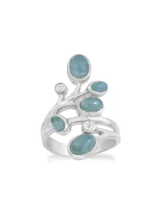 Rabinovich | Sølv ring - Azure