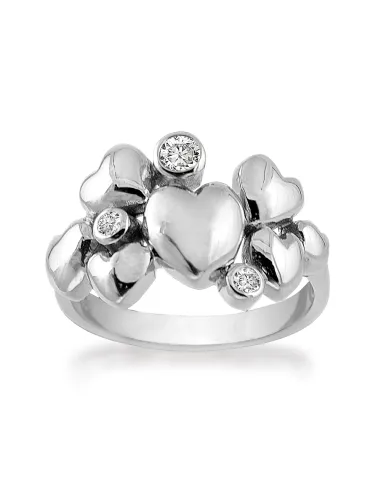 RABINOVICH Heart Alliance – sølv ring | Hartmann