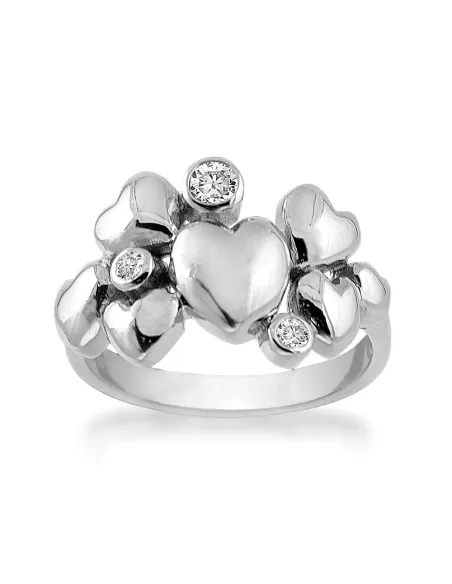 RABINOVICH Heart Alliance – sølv ring | Hartmann