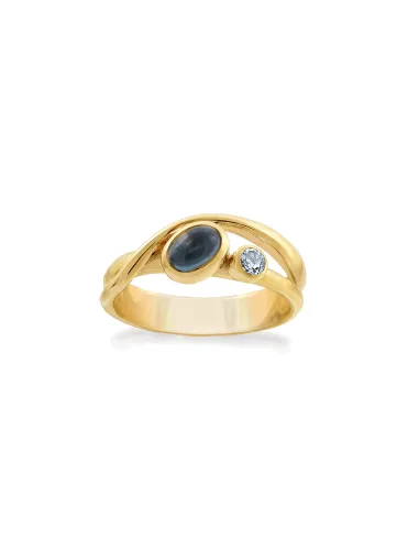 Rabinovich | Forgyldt ring - Silver Lining