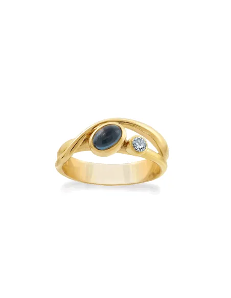 Rabinovich | Forgyldt ring - Silver Lining