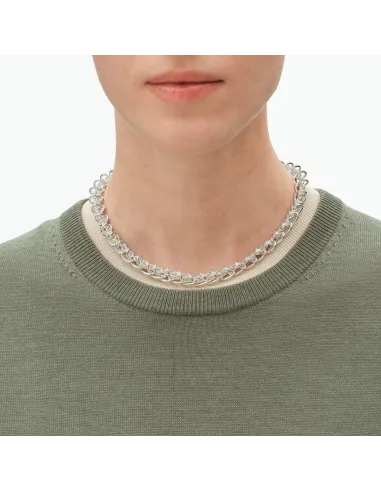 GEORG JENSEN | WEFT halskæde med enkelt led