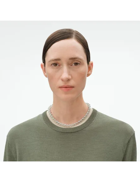 GEORG JENSEN | WEFT halskæde med enkelt led