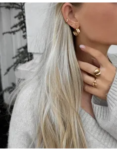 KHAAI STUDIO | Forma Earrings - Forgyldt 2