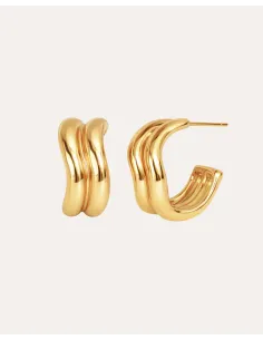 KHAAI STUDIO | Forma Earrings - Forgyldt