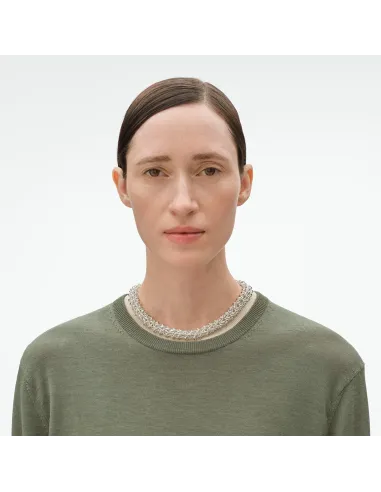 GEORG JENSEN | WEFT halskæde med dobbelte led