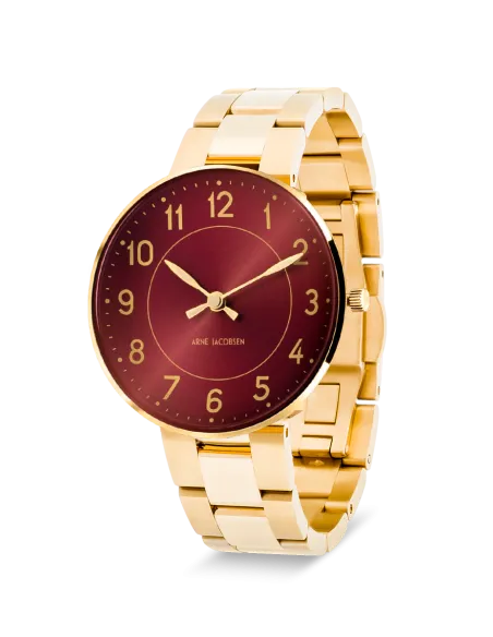 ARNE JACOBSEN | Station Bourgogne Rød 34 mm