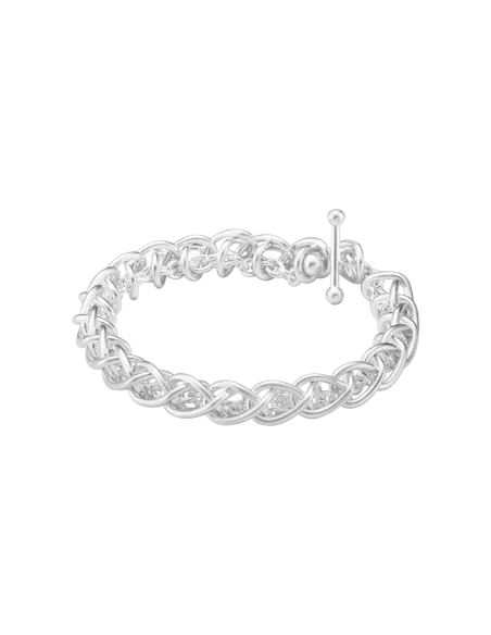 GEORG JENSEN | WEFT armbånd med enkelt led