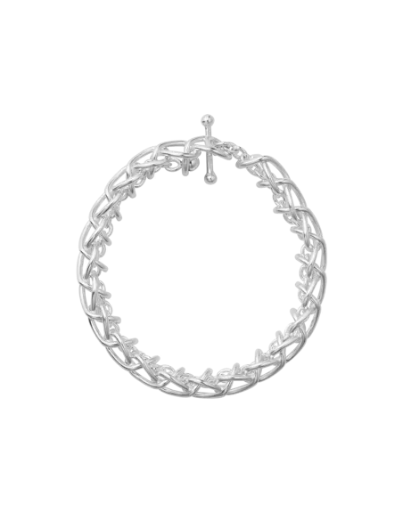 GEORG JENSEN | WEFT armbånd med enkelt led