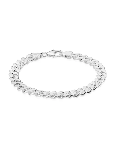 BNH | Armbånd Panser Facet 1,85 mm sølv