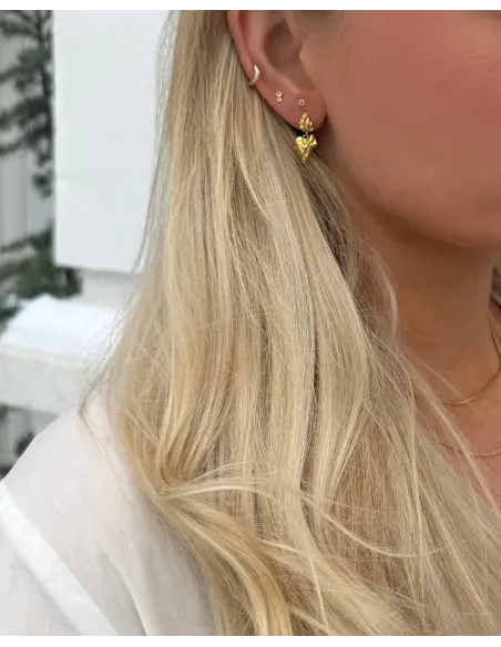 KHAAI STUDIO | Crush Earrings - Forgyldt
