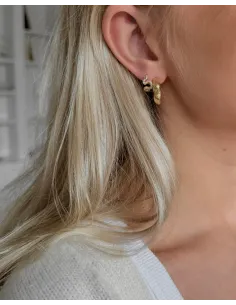 KHAAI STUDIO | Muse Earrings - Forgyldt 2
