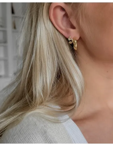KHAAI STUDIO | Muse Earrings - Forgyldt