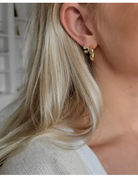 KHAAI STUDIO | Muse Earrings - Forgyldt