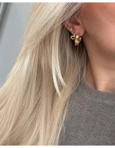 KHAAI STUDIO | Muse Earrings - Forgyldt