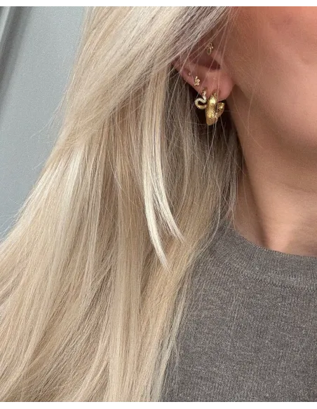 KHAAI STUDIO | Muse Earrings - Forgyldt