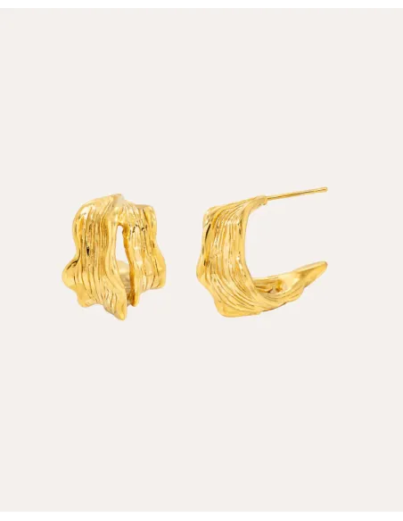 KHAAI STUDIO | Ava Earrings - Forgyldt