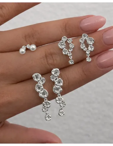 Nava Copenhagen | Seraya Petite Studs - Sølv