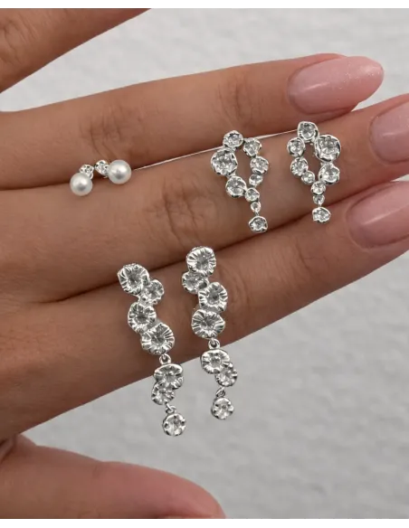 Nava Copenhagen | Seraya Petite Studs - Sølv