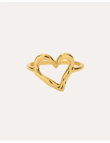 KHAAI STUDIO | Love Ring - Forgyldt