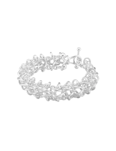 GEORG JENSEN | WEFT armbånd med dobbelte led