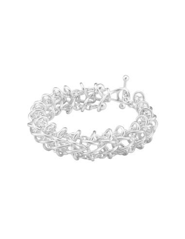 GEORG JENSEN | WEFT armbånd med dobbelte led
