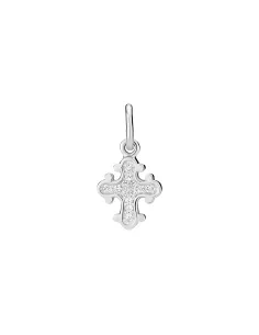 LUND COPENHAGEN | Vedhæng dagmarkors 10x9mm med zirkonia