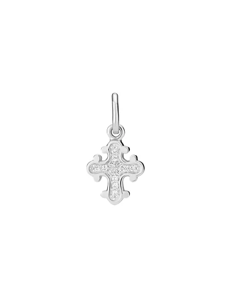 LUND COPENHAGEN | Vedhæng dagmarkors 10x9mm med zirkonia