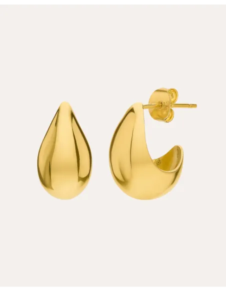 KHAAI STUDIO | Teardrop Earrings - Forgyldt