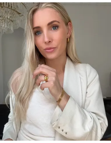 KHAAI STUDIO | Teardrop Earrings - Forgyldt
