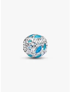 PANDORA Funklende Pavé Tredobbelt Række Charm | Glimtende Elegance
