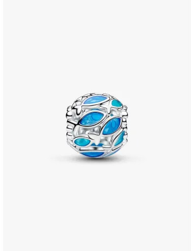 PANDORA Funklende Pavé Tredobbelt Række Charm | Glimtende Elegance