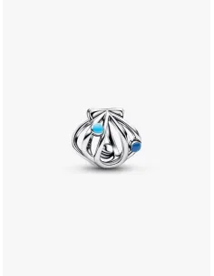 PANDORA Funklende Pavé Tredobbelt Række Charm | Glimtende Elegance