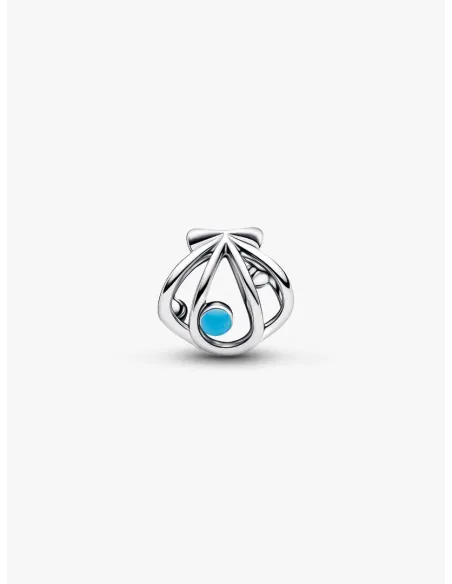 PANDORA Funklende Pavé Tredobbelt Række Charm | Glimtende Elegance