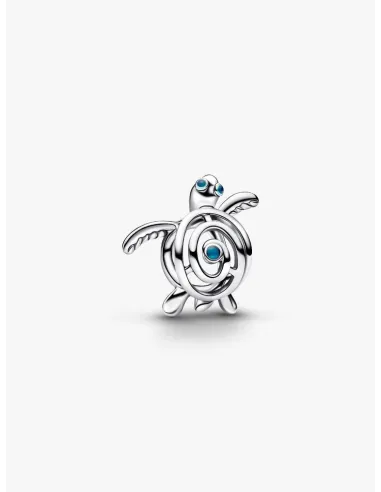 PANDORA Funklende Pavé Tredobbelt Række Charm | Glimtende Elegance