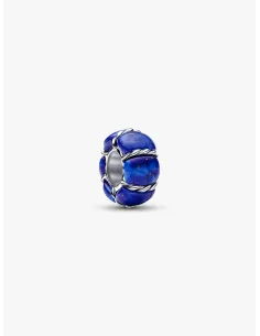 PANDORA Funklende Pavé Tredobbelt Række Charm | Glimtende Elegance