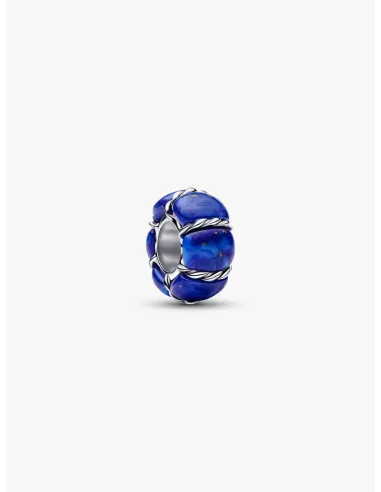 PANDORA Funklende Pavé Tredobbelt Række Charm | Glimtende Elegance