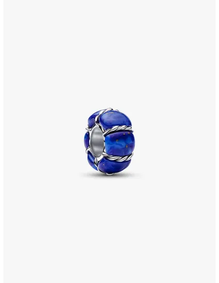PANDORA Funklende Pavé Tredobbelt Række Charm | Glimtende Elegance