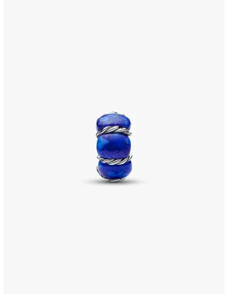 PANDORA Funklende Pavé Tredobbelt Række Charm | Glimtende Elegance