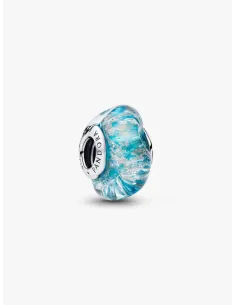 PANDORA Funklende Pavé Tredobbelt Række Charm | Glimtende Elegance